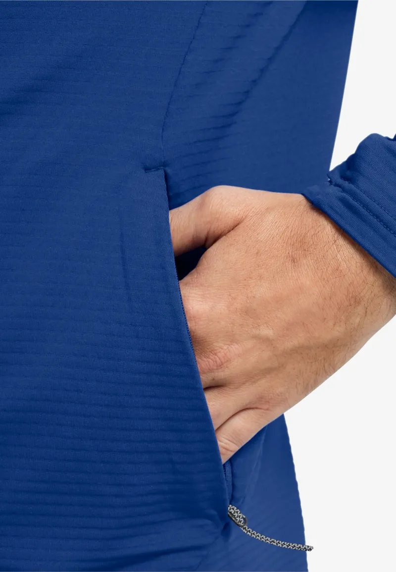 Jack Wolfskin Men's Litestride Full Zip Fleece - Blue Orchid-5