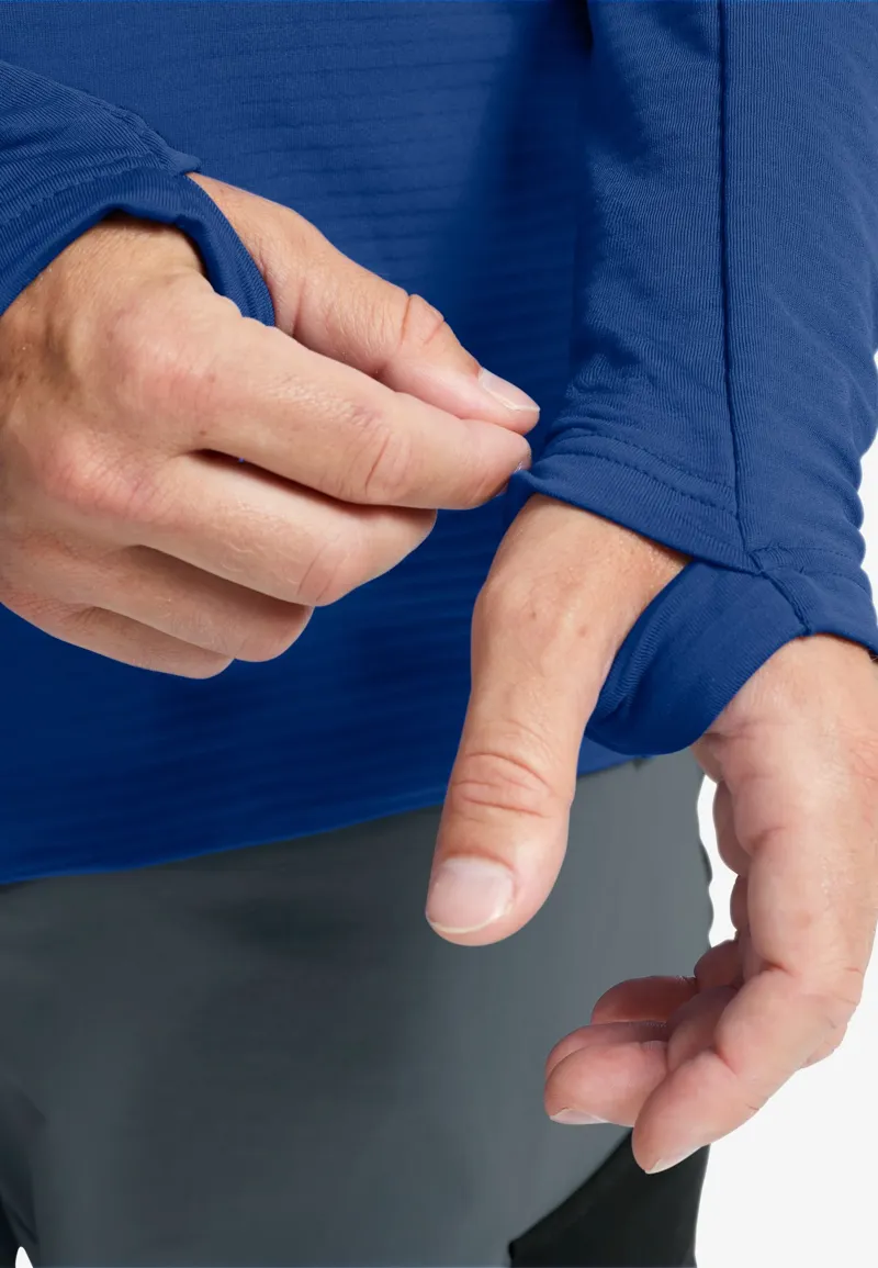 Jack Wolfskin Men's Litestride Full Zip Fleece - Blue Orchid-6