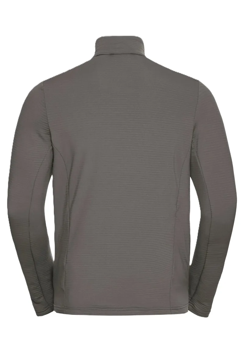 Jack Wolfskin Men's Litestride Full Zip Fleece - Flint-1