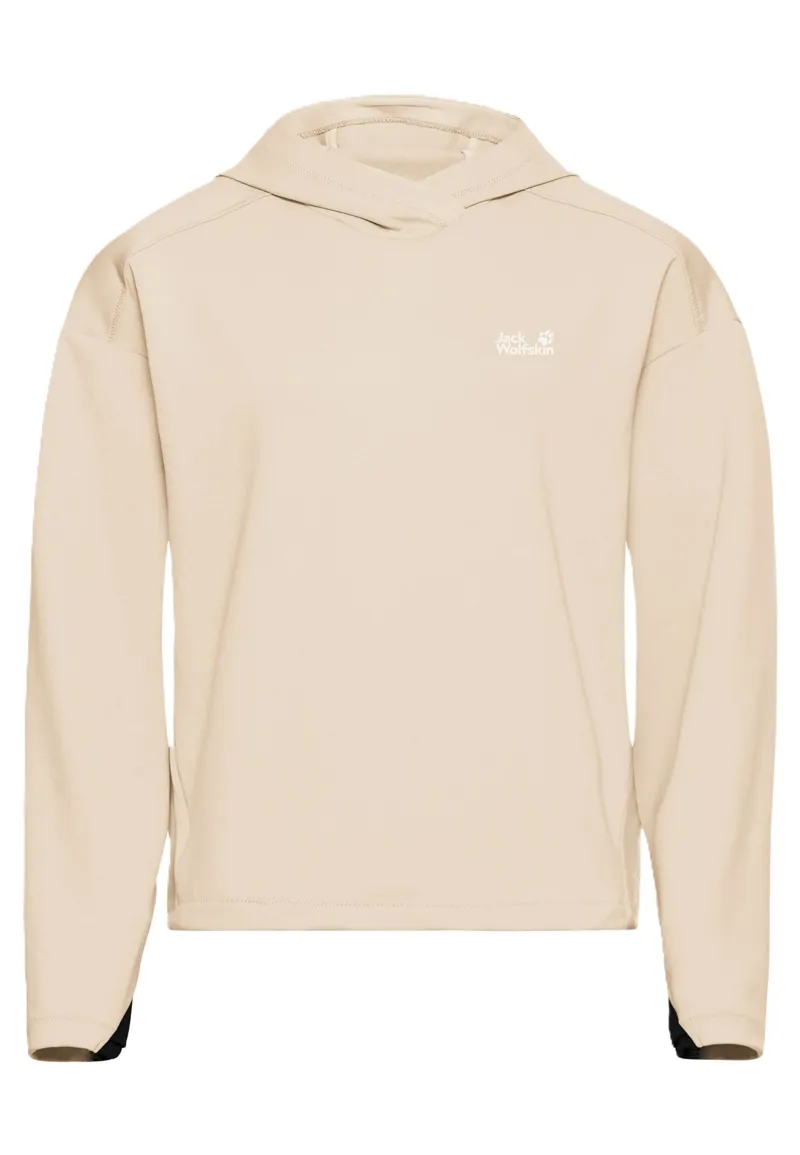 Jack Wolfskin Women's Astrotrail Hoody - Oyster