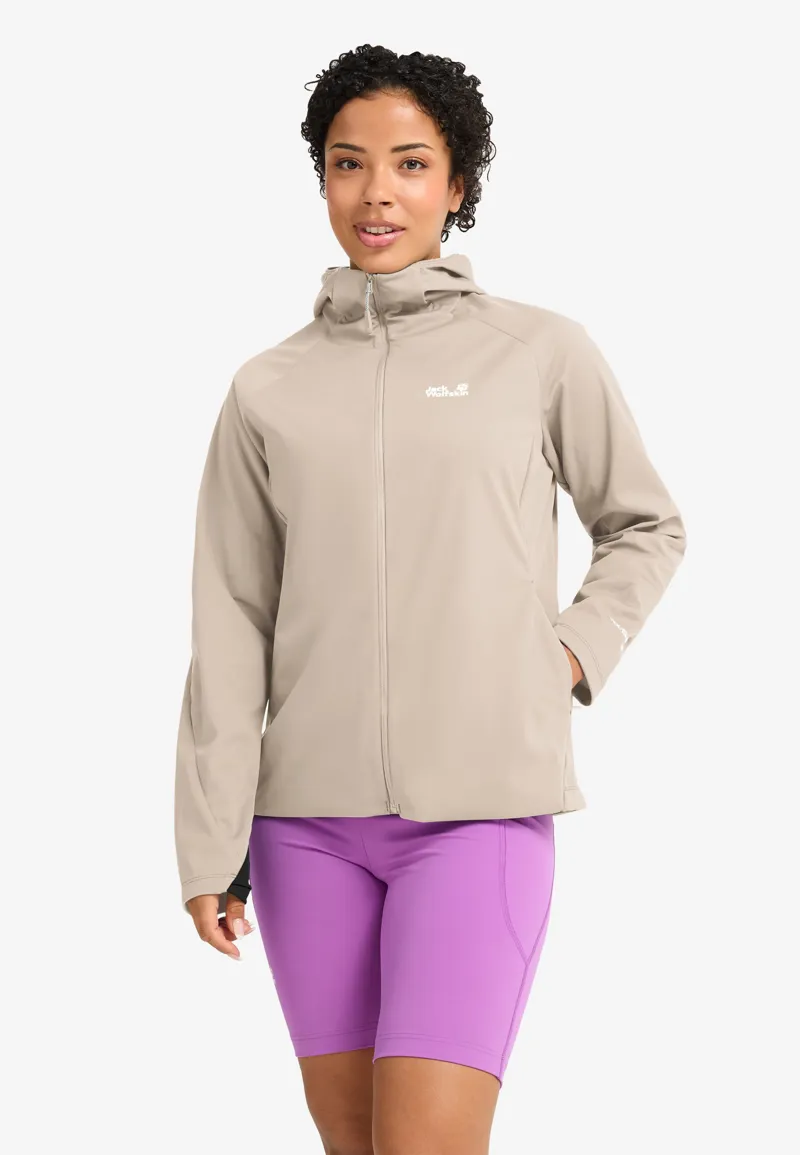 Jack Wolfskin Women's Skyvail Jacket - Oyster-1