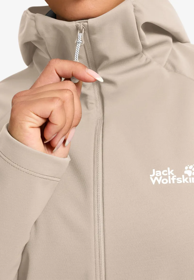 Jack Wolfskin Women's Skyvail Jacket - Oyster-3