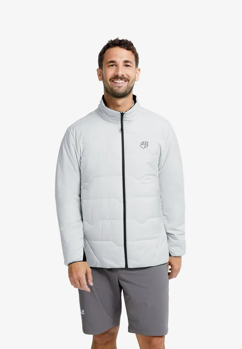 Jack Wolfskin Men's Trail Light Insulated 2in1 Reversible Jacket - Black-8