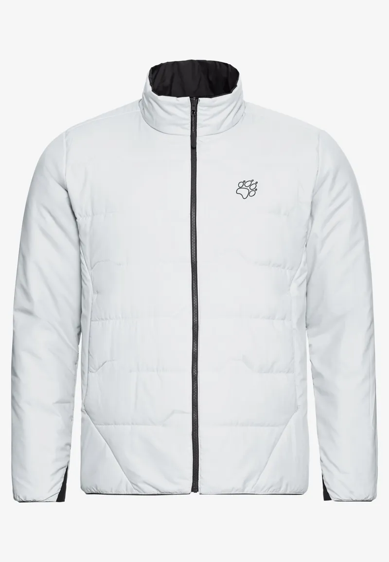 Jack Wolfskin Men's Trail Light Insulated 2in1 Reversible Jacket - Black-3