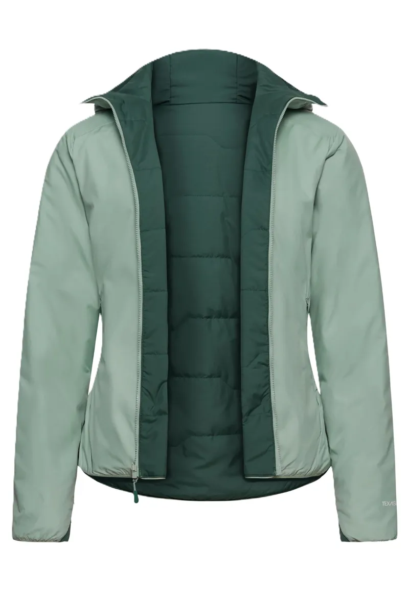 Jack Wolfskin Women's Trail Light Insulated 2in1 Reversible Jacket - Green Zinnia-1