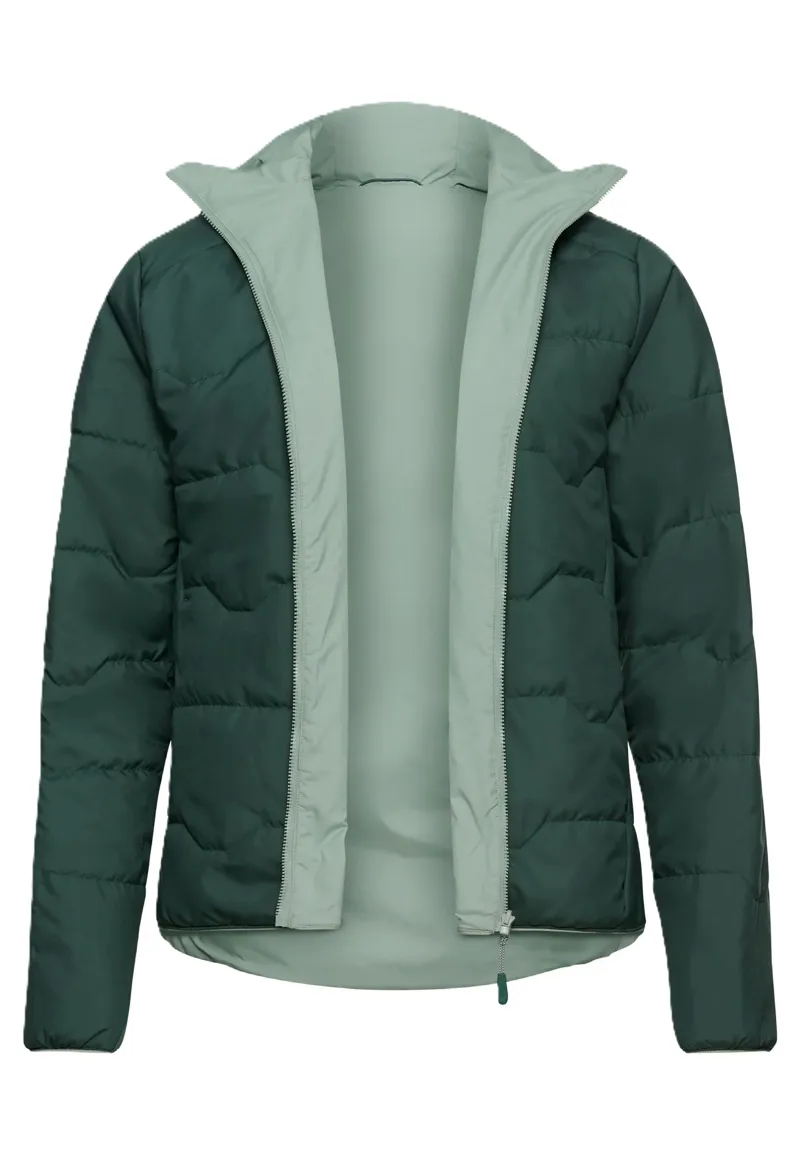 Jack Wolfskin Women's Trail Light Insulated 2in1 Reversible Jacket - Green Zinnia-4