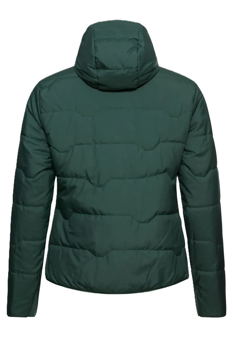 Jack Wolfskin Women's Trail Light Insulated 2in1 Reversible Jacket - Green Zinnia-5