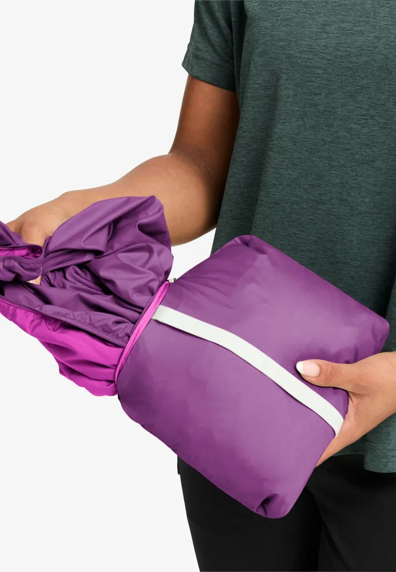 Jack Wolfskin Women's Trail Light Insulated 2in1 Reversible Jacket - Freesia-11