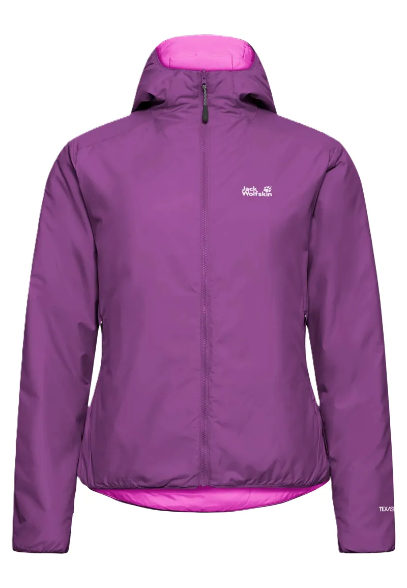 Jack Wolfskin Women's Trail Light Insulated 2in1 Reversible Jacket - Freesia