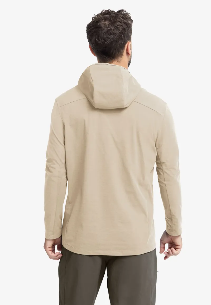 Jack Wolfskin Men's Sucol Hoody - Oyster-3