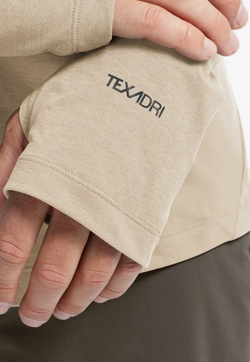 Jack Wolfskin Men's Sucol Hoody - Oyster-5