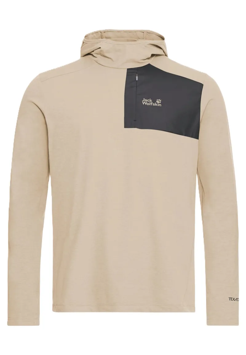 Jack Wolfskin Men's Sucol Hoody - Oyster