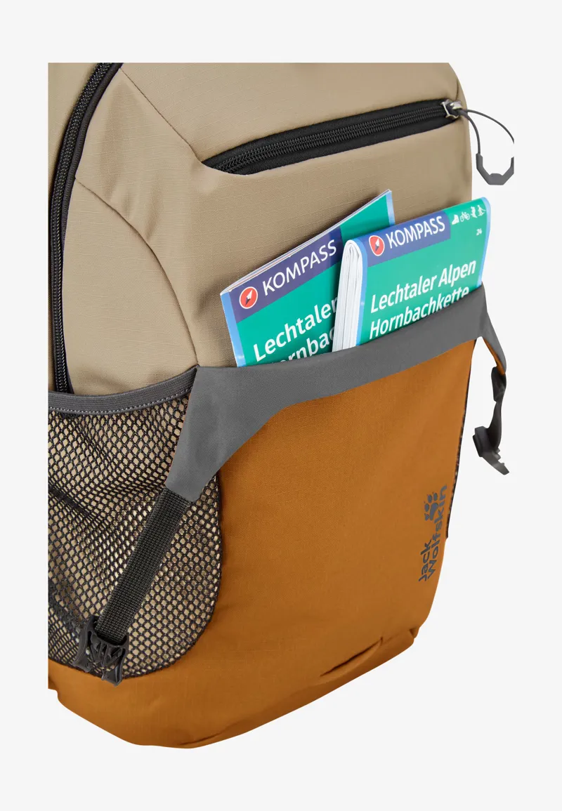 Jack Wolfskin Velocity 12 Litre Backpack - Autumn Leaves-9