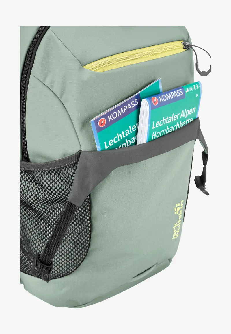 Jack Wolfskin Velocity 12 Litre Backpack - Green Zinnia-10