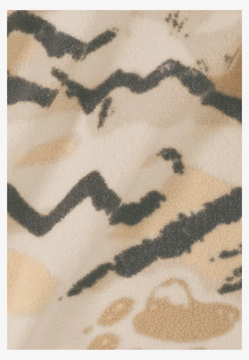 Jack Wolfskin Women's Paw Era 100 Half Zip Fleece Pullover - Oyster-2