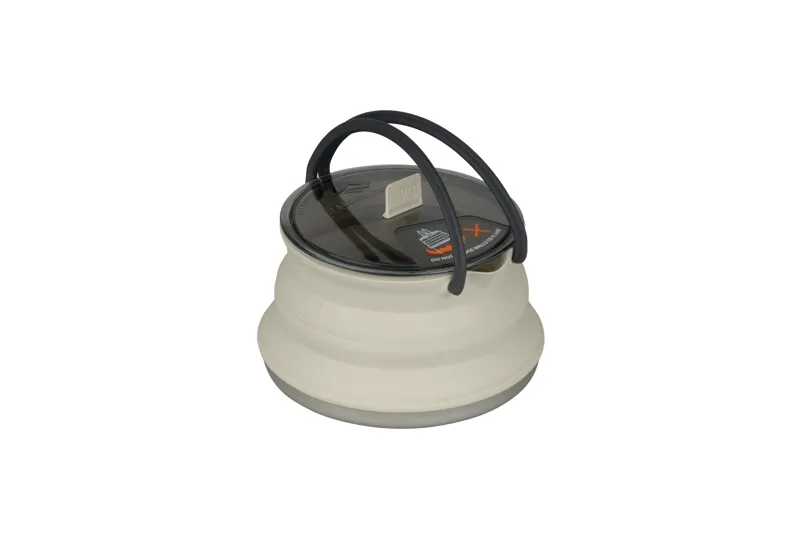 Sea To Summit X-Set 11 3pc - X-Pot Kettle 1.3L 2 X-Mugs - Sand/Rust-5