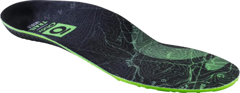 Oboz Trail Insole - Black/Green-5