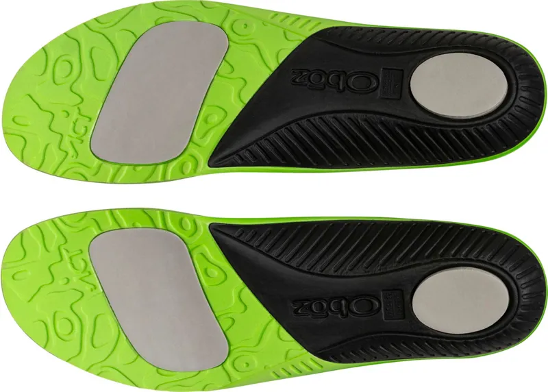 Oboz Trail Insole - Black/Green-2