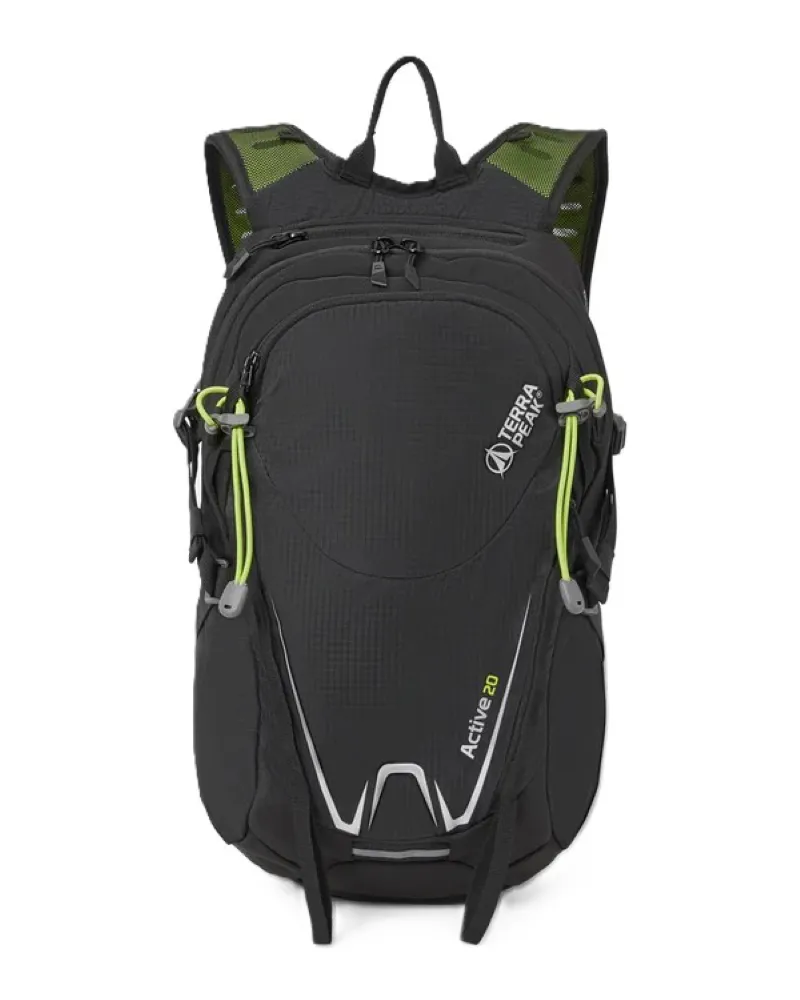 Terra Peak Active 20 Litre Daypack - Black