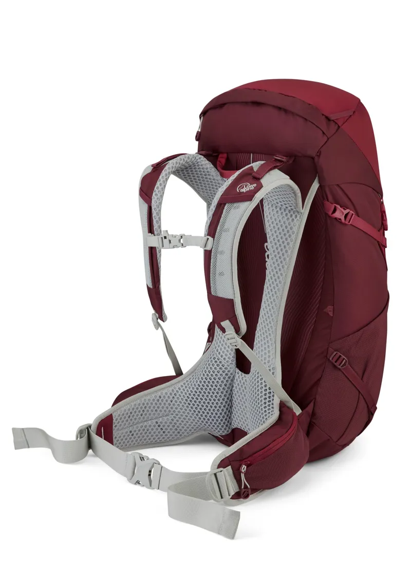Lowe Alpine Women's AirZone Trail ND33L - Deep Heather/Raspberry-2