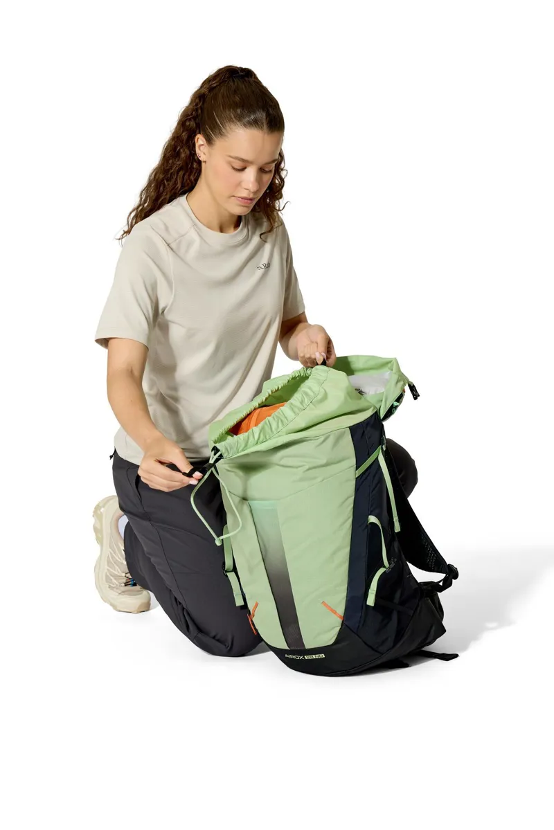 Rab Women's Airox ND 28 Litre Hiking Pack - Fig Green/Black-6