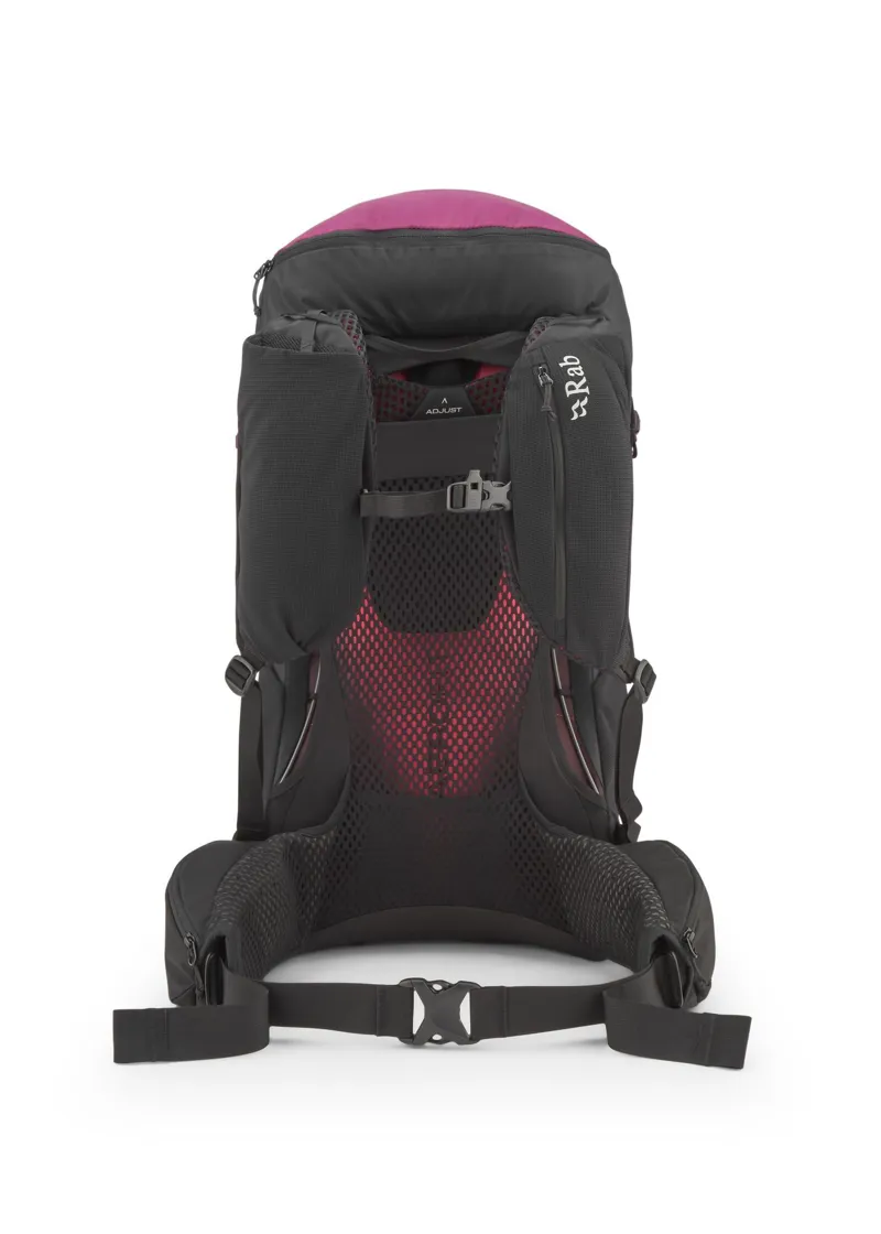 Rab Women's Airox ND 28 Litre Hiking Pack - Mulberry/Black-3