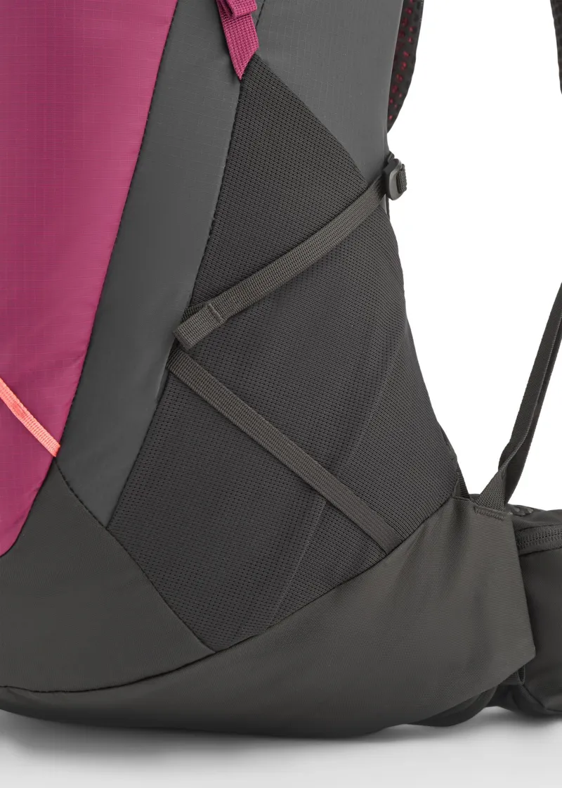 Rab Women's Airox ND 28 Litre Hiking Pack - Mulberry/Black-8