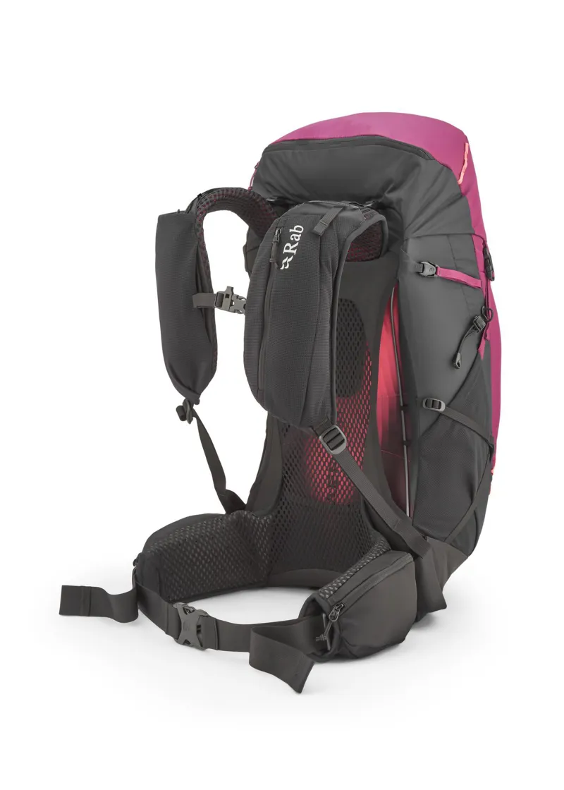 Rab Women's Airox ND 28 Litre Hiking Pack - Mulberry/Black-2