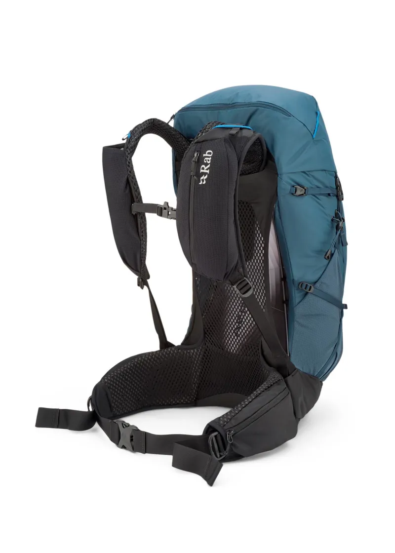 Rab Airox 30 Litre Hiking Pack - Tempest Blue-2