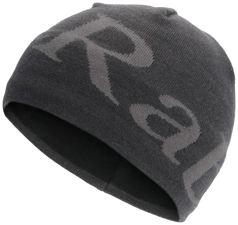 Rab Logo Beanie - Anthracite/Granite 