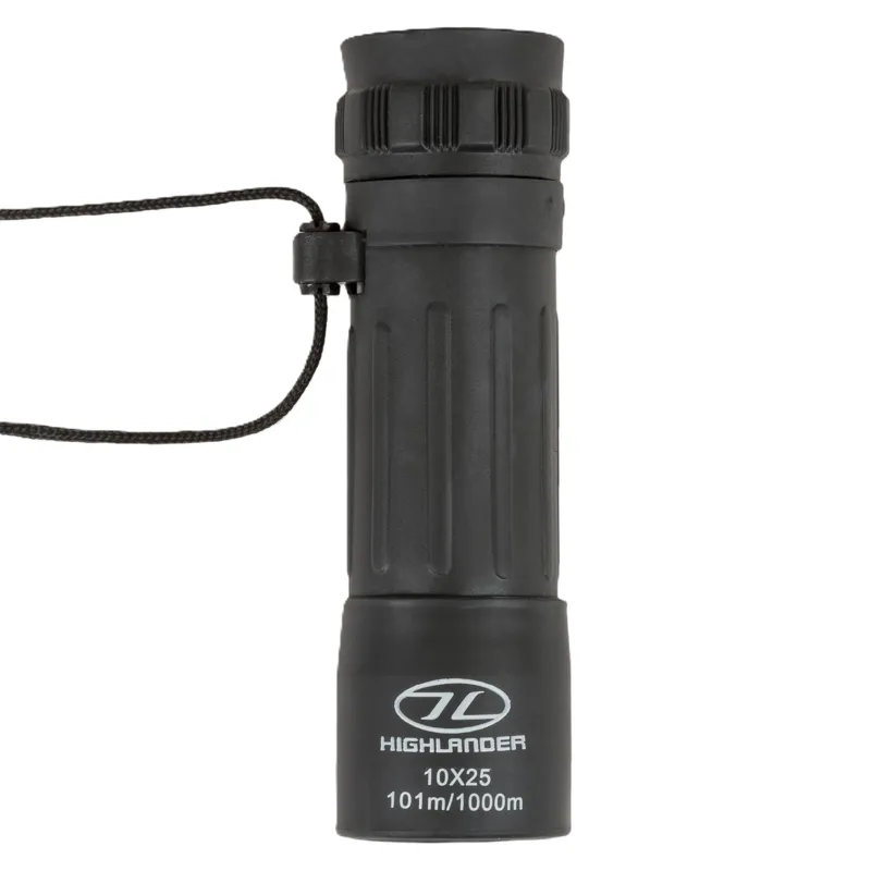 Highlander Northumberland Monocular 10x25 - Black-1