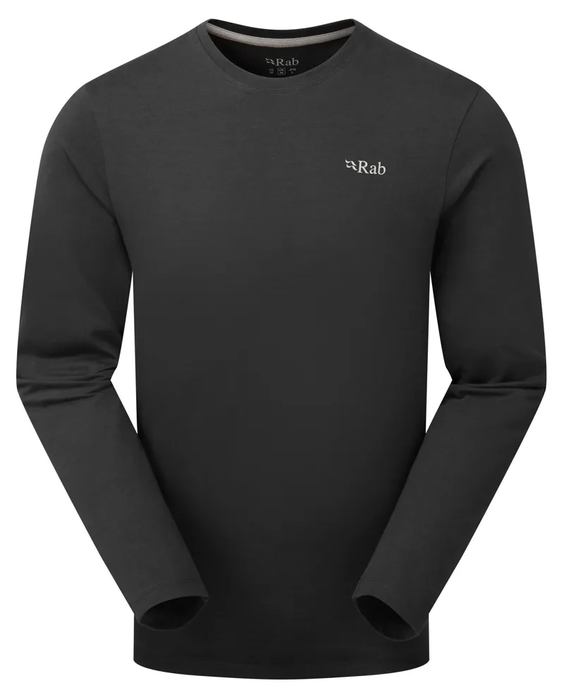 Rab Men's Basecamp 3 Peak Long Sleeved Tee - Beluga