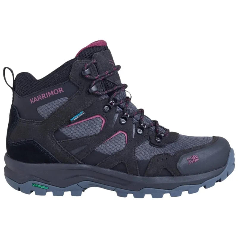 Karrimor Women's Bodmin Mid 6 Weathertite Walking Boot - Black-1