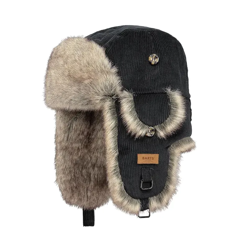 Barts Rib Bomber Hat - Black