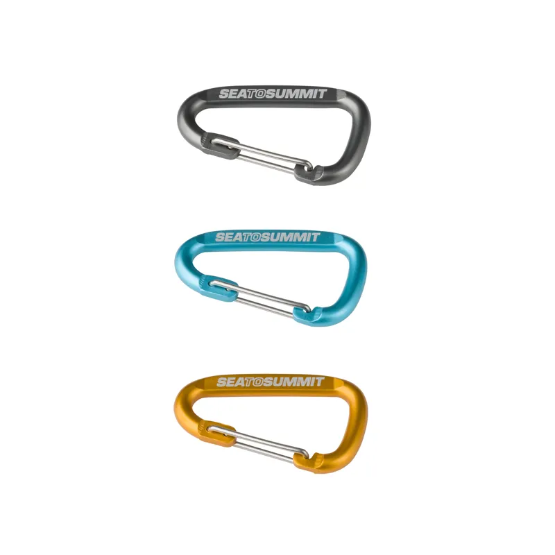 Sea To Summit Accessory 3 Piece Carabiner Set - Mixed Colours