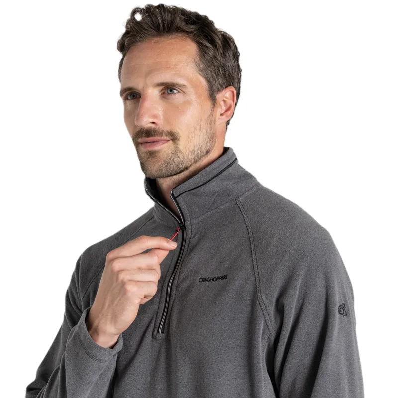 Craghoppers Men's Corey VI Half Zip Fleece - Black Pepper Marl-3