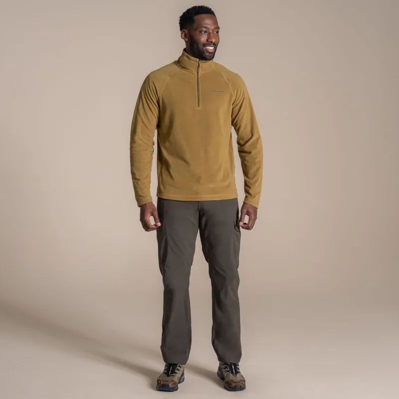 Craghoppers Men's Corey VI Half Zip Fleece - Algae Green-3