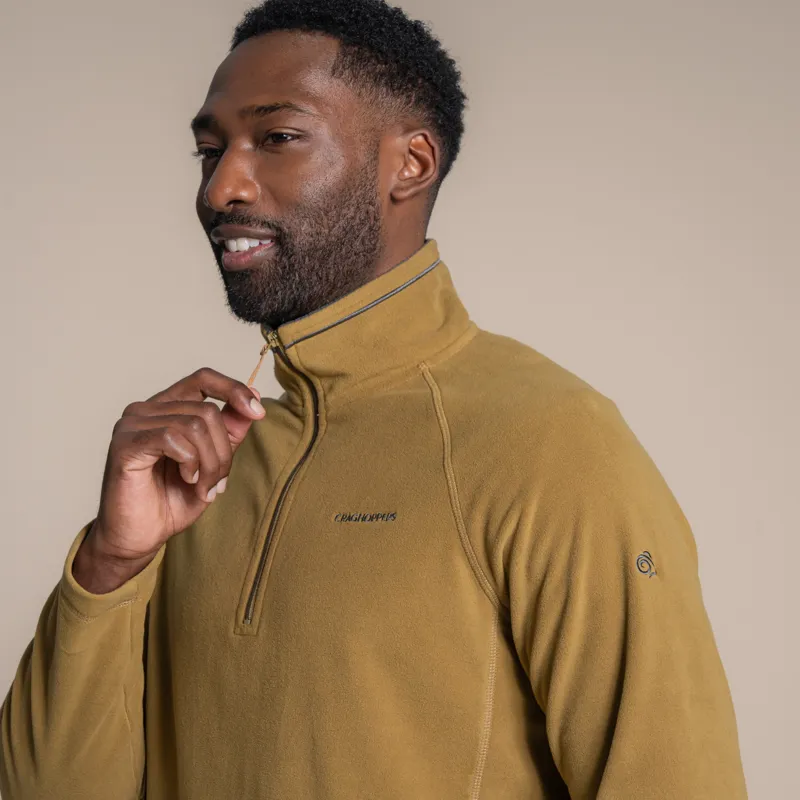 Craghoppers Men's Corey VI Half Zip Fleece - Algae Green-4