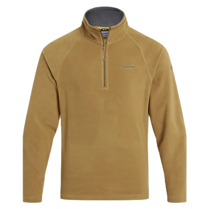 Craghoppers Men's Corey VI Half Zip Fleece - Algae Green