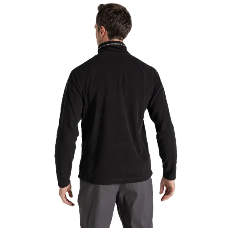 Craghoppers Men's Corey VI Half Zip Fleece - Black-1