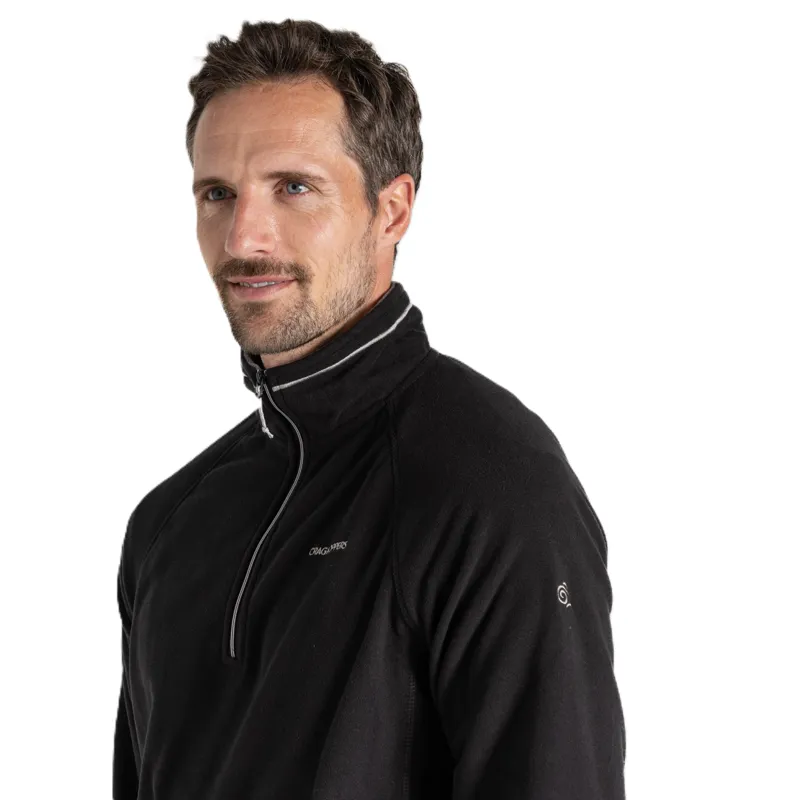 Craghoppers Men's Corey VI Half Zip Fleece - Black-2