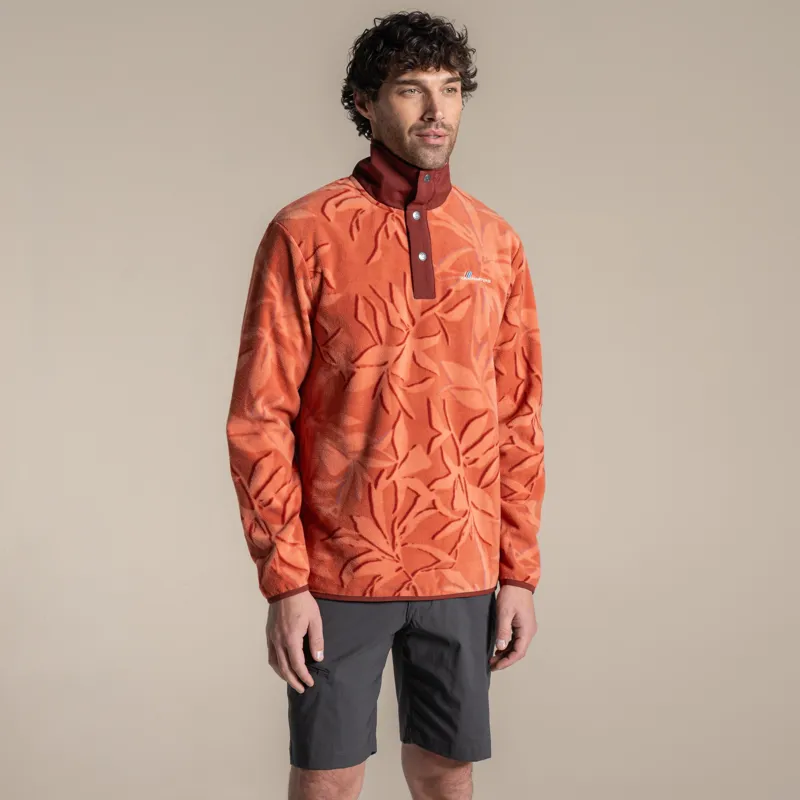 Craghoppers Men's Dewlish II Overhead Fleece  - Sahara Print-1