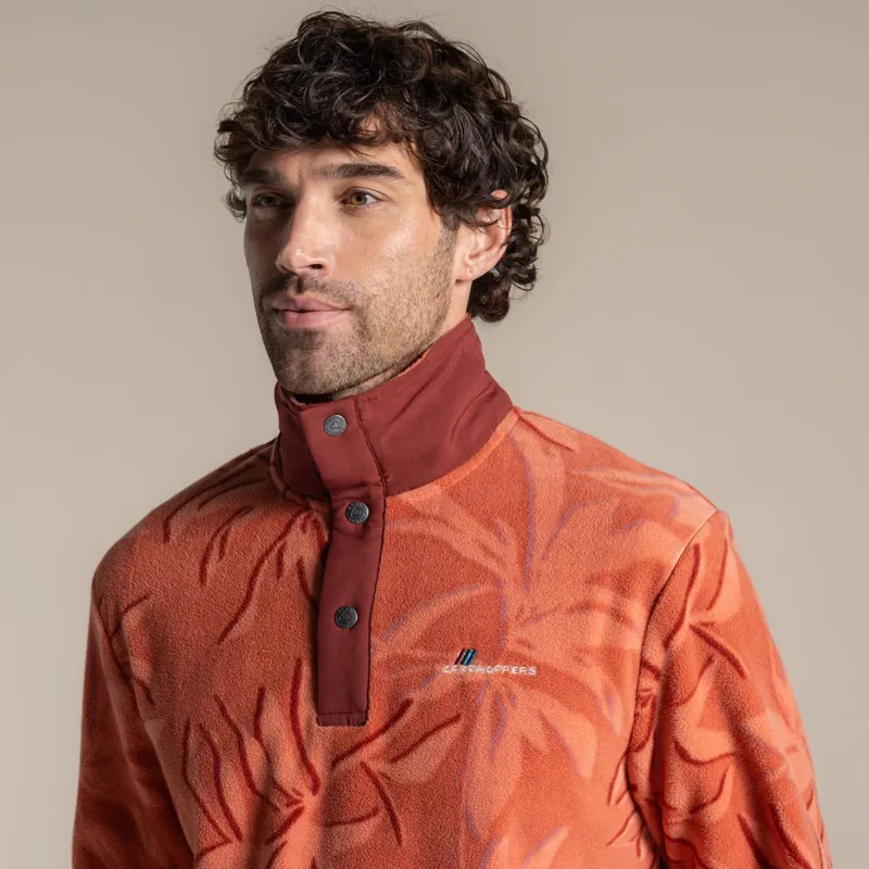 Craghoppers Men's Dewlish II Overhead Fleece  - Sahara Print-4