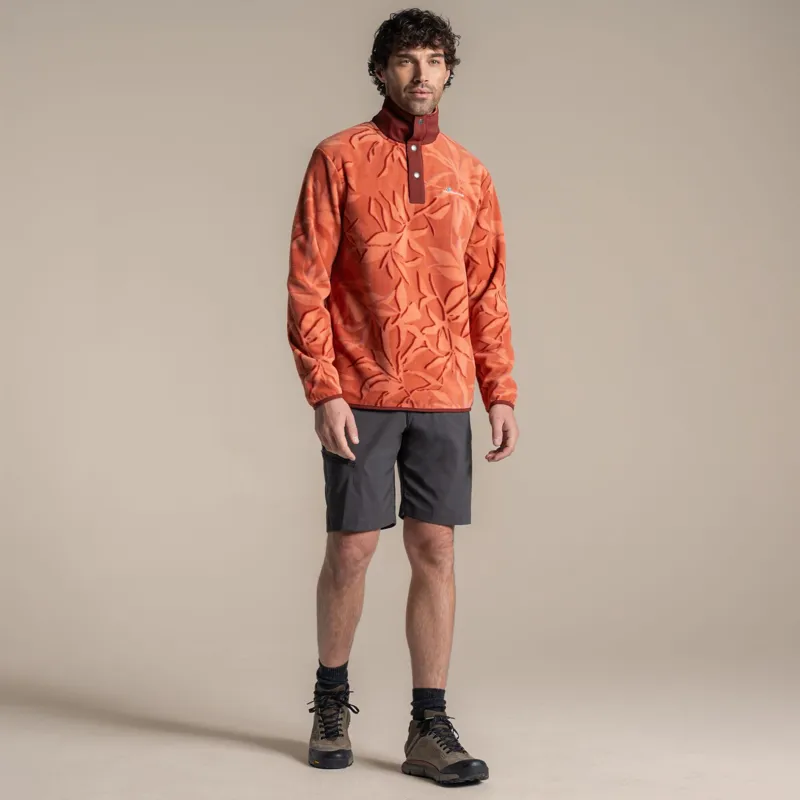 Craghoppers Men's Dewlish II Overhead Fleece  - Sahara Print-3