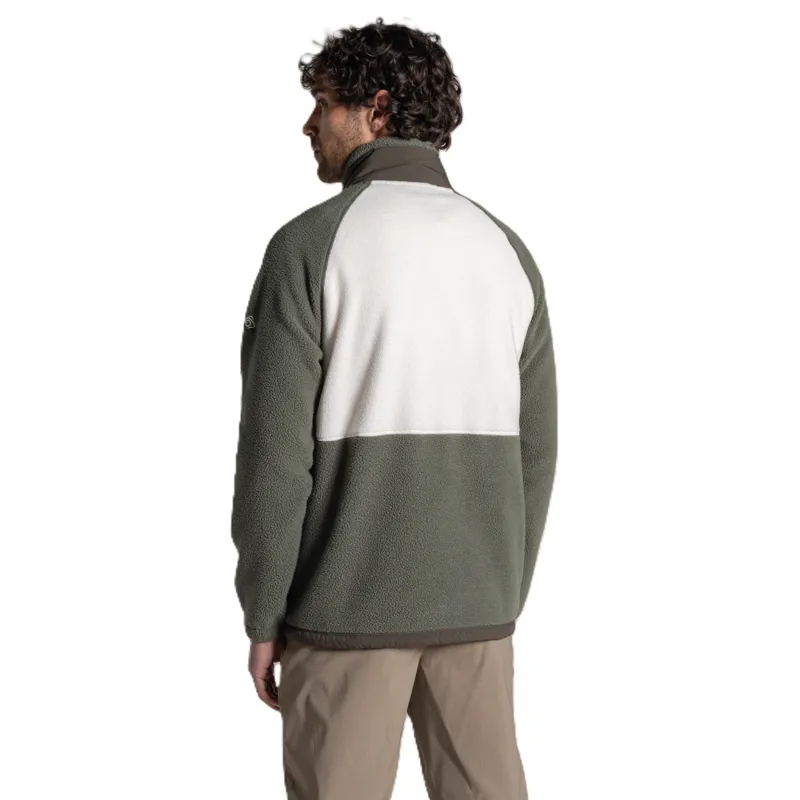 Craghoppers Men's Dades Fleece Jacket - Dark Sage / Ecru-2