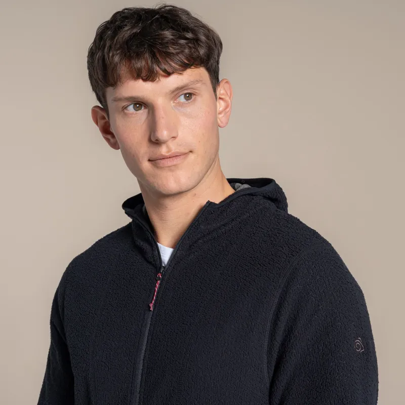 Craghoppers Men's Compresslite Hooded Fleece Jacket - Black-4