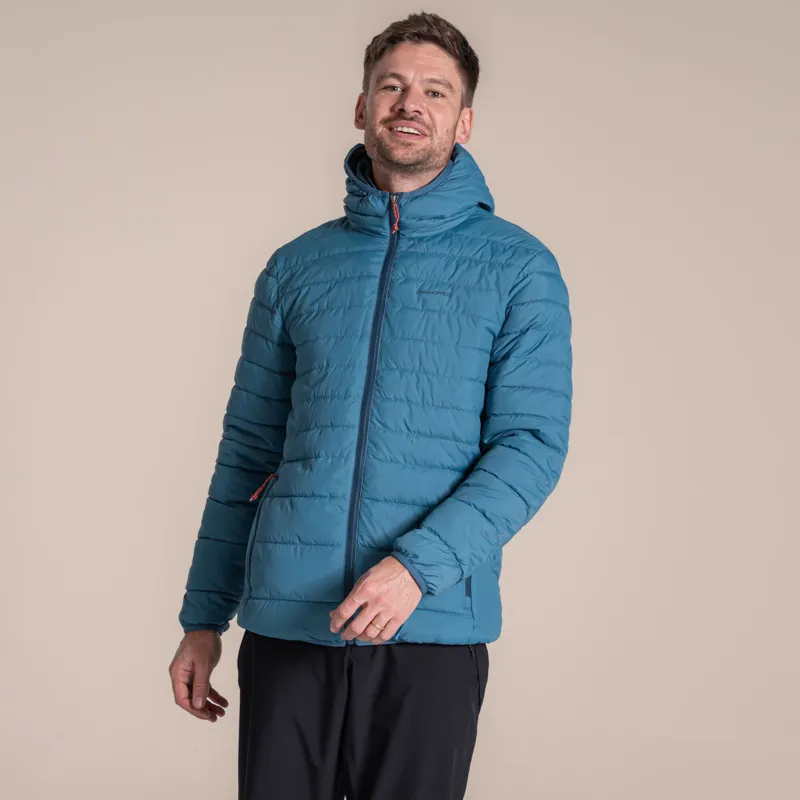 Craghoppers Men's Compresslite IX Hooded Insulating Jacket - Winter Storm-1