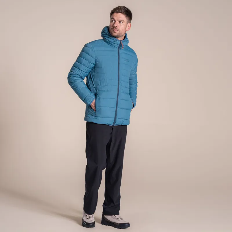 Craghoppers Men's Compresslite IX Hooded Insulating Jacket - Winter Storm-3