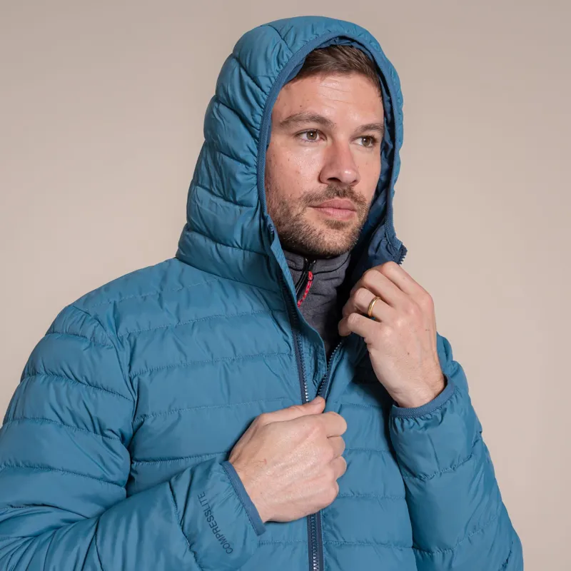 Craghoppers Men's Compresslite IX Hooded Insulating Jacket - Winter Storm-4