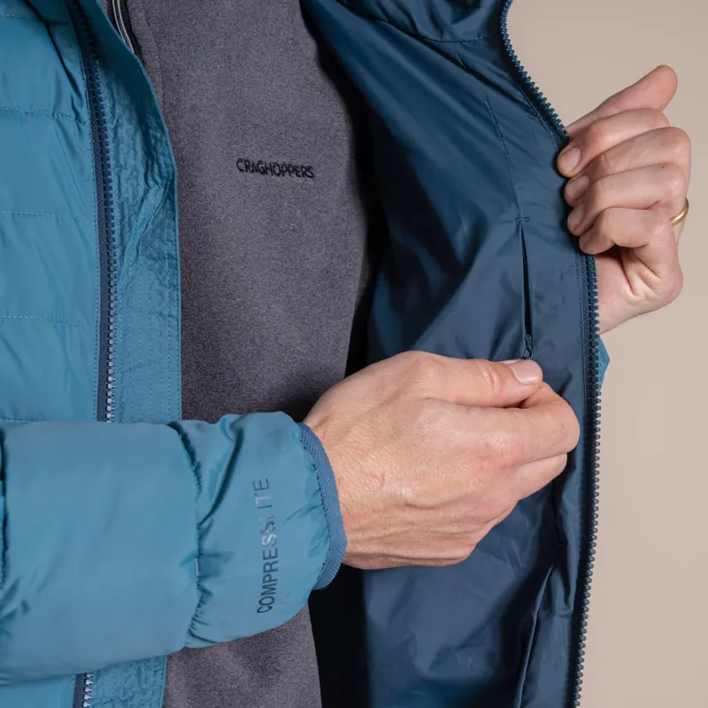 Craghoppers Men's Compresslite IX Hooded Insulating Jacket - Winter Storm-5